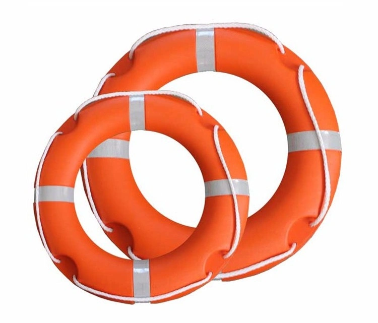 Jiangsu, China aprobado por la ISO Lifeline Ringbuoy EPE Foam Life Buoy anillo salvavidas OEM