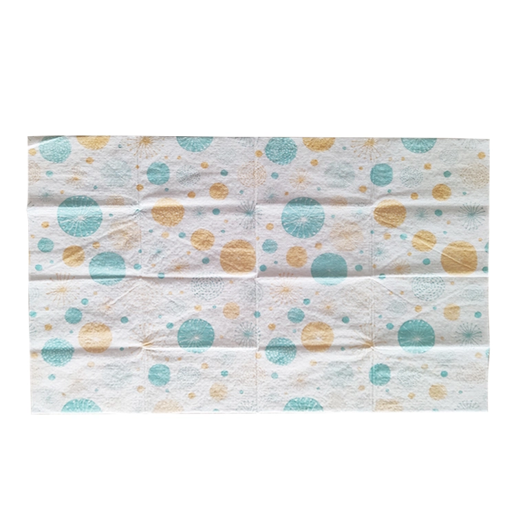 Disposable PE +Non-Woven Customized Baby Changing Mat