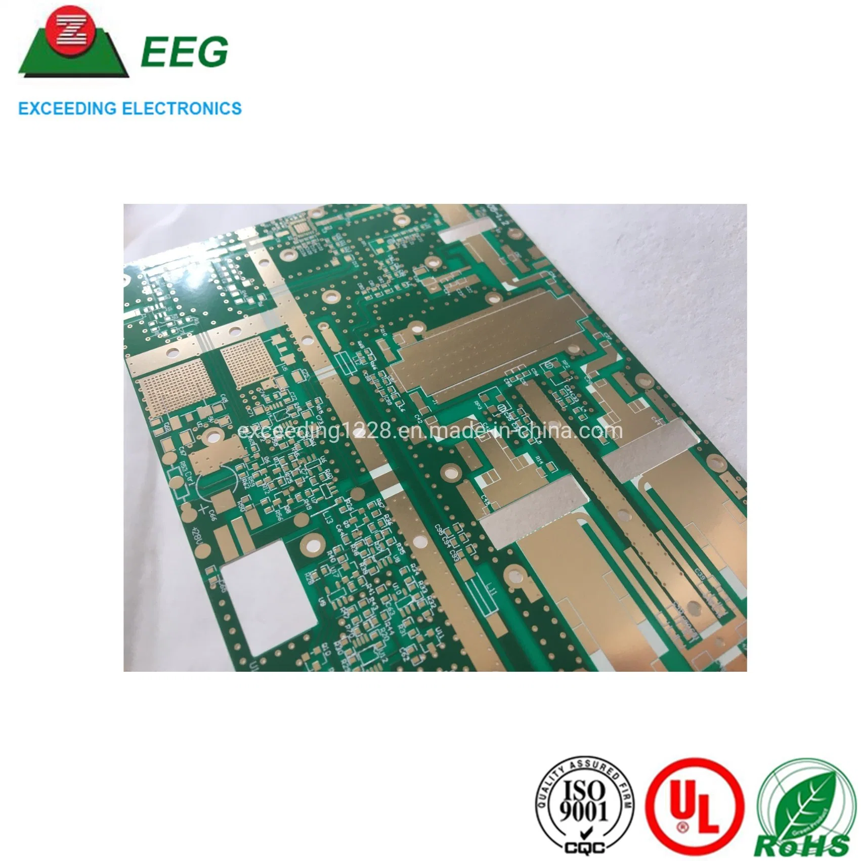 Placa PCB de alta frecuencia con material especial en stock Rogers/Arlon/Táconic/PTFE/Shengyi