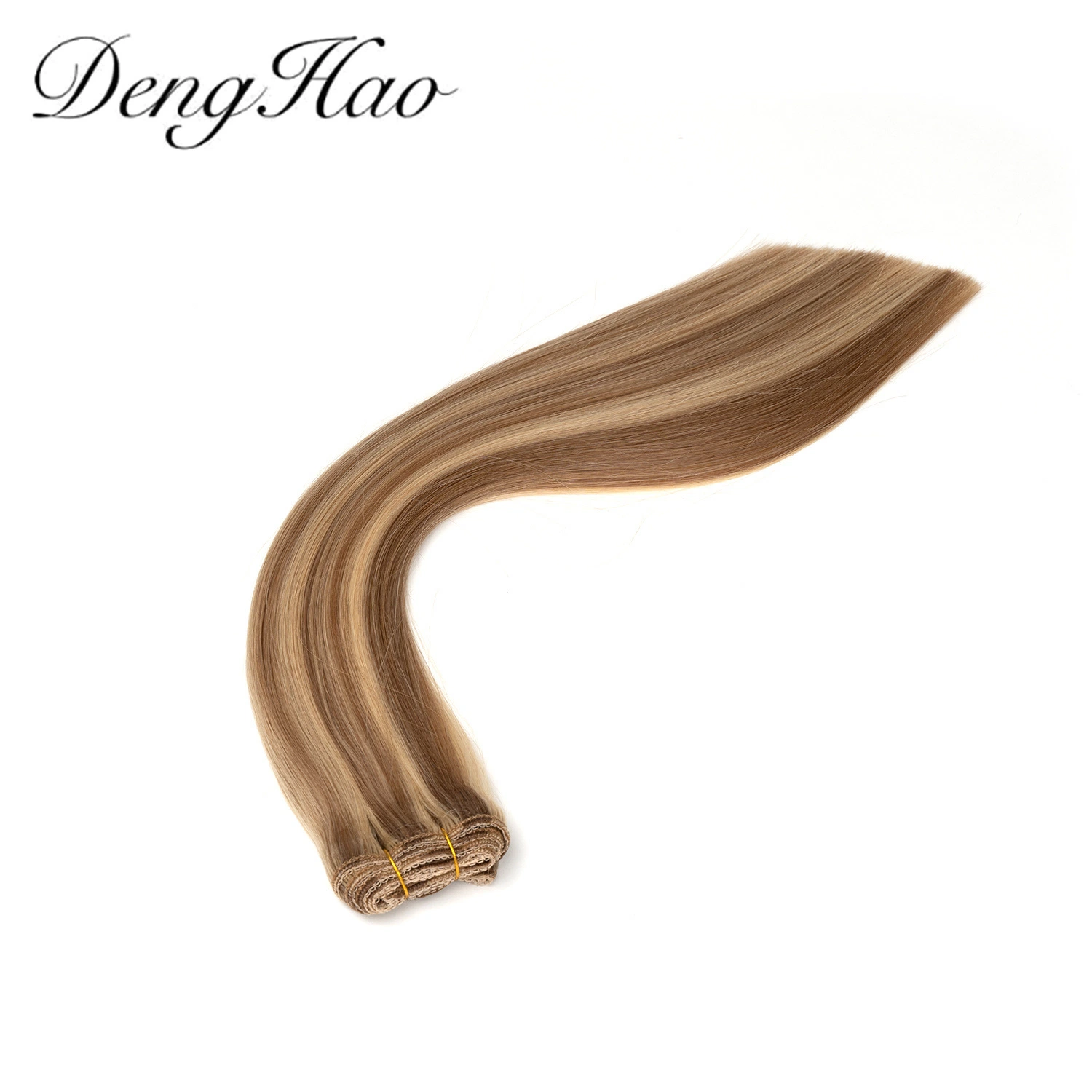 Wholesale/Supplier Double Drawn Italian Keratin Human Hair Weft