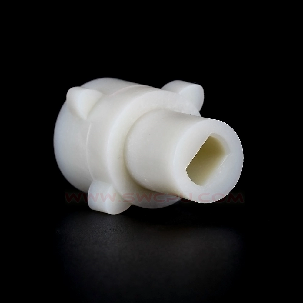 Fabricante Custom White plástico POM piezas moldeo por inyección plástico POM Producto
