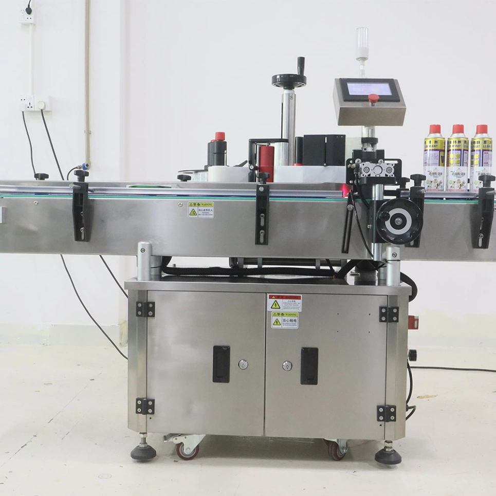 Supports Clear Label Labelling Bottle Labeling Machine Labellers with 1mm Accuracy