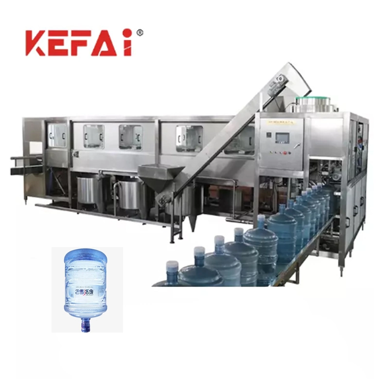 Kefai Automatic Liquid Plant 1 5 Gallon Mineral Water Complete Production Line