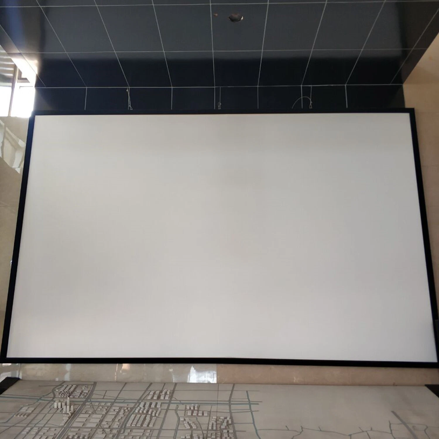 5m Width White-Black Projection Screen Film for Electric Projector Screen