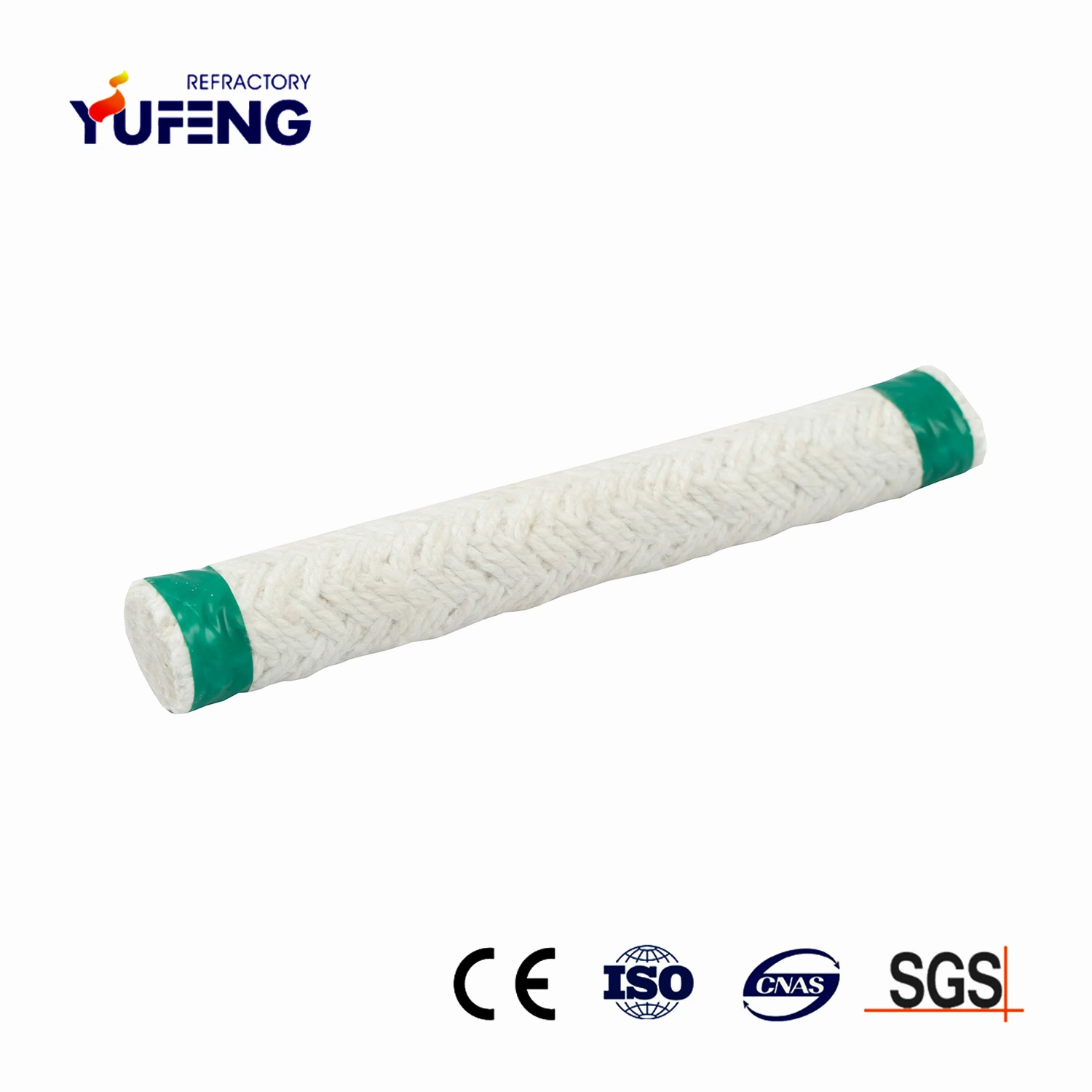 High Purity Alumina Silica Material Insulation Ceramic Fiber Braided/Twisted Rope