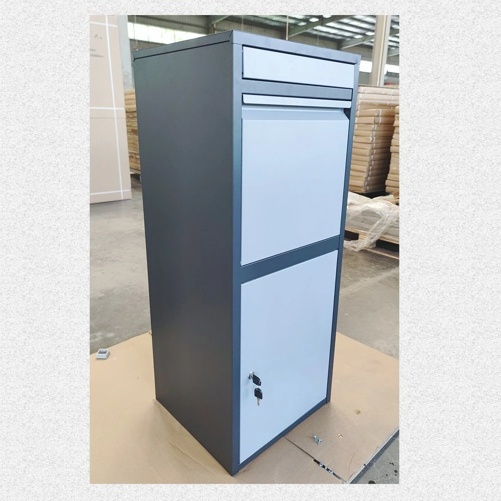 Fas-158 Steel Parcel Post Mail Box Wholesale/Supplier Outdoor Delivery Drop Box Letter Safe Parcel Box