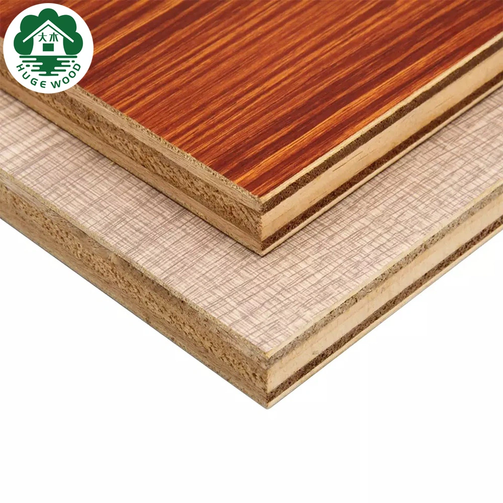 Oak Poplar Veneer Plywood Board with Melamine Paper Plywood Sheet