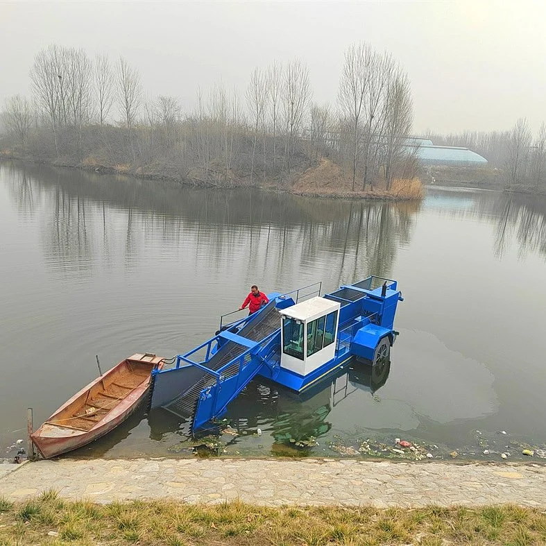 Yachthäfen /Seen/Moore/Dämme/Sümpfe/Hafengebiete/Kanäle/Buchten/Küsten Reinigungsboot