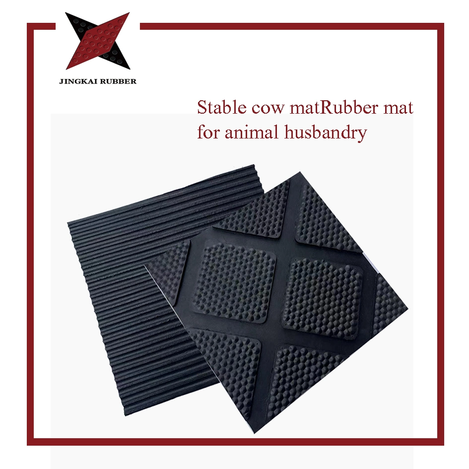 Square Block Rubber Pads for Farm Livestock Breeding, Rubber Cow Pads