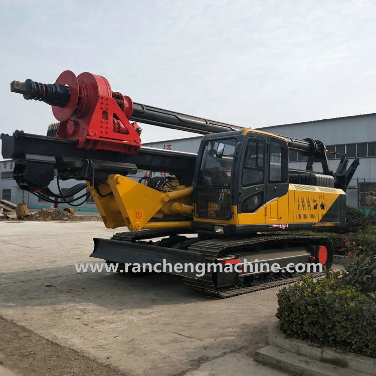 China plataformas de perfuração horizontais tractor de rastos perfuração de ancoragem de rastos Máquina de rastos