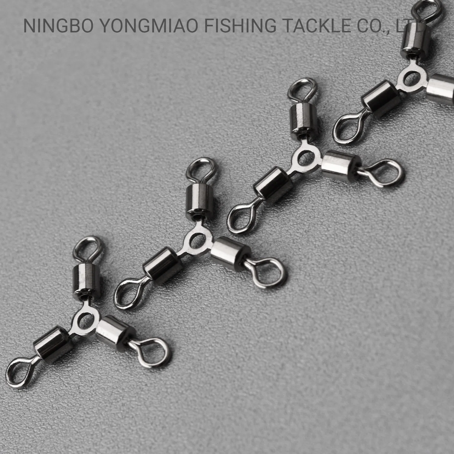 O-Shape Three Way Rolling Swivels Fishing Accessories