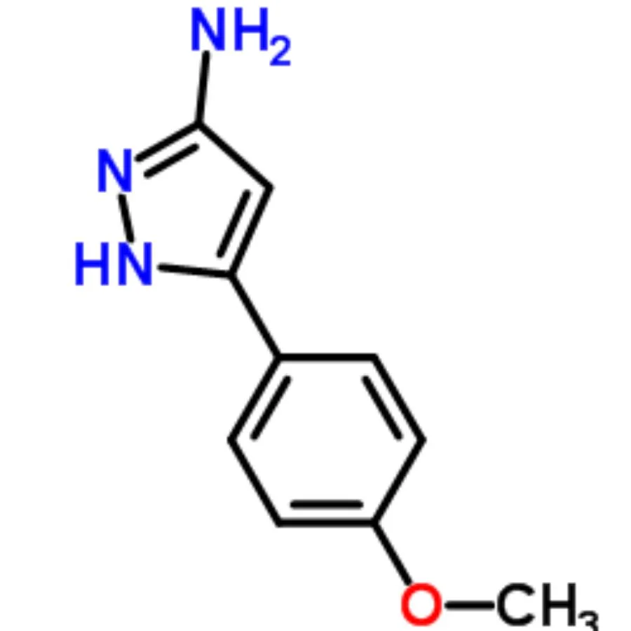 preço de fábrica Química Farmacêutica	3-(4-Metoxifenil) -1h-Pyrazol-5 Amina com grau de pureza 99% CAS n° 19541-95-8