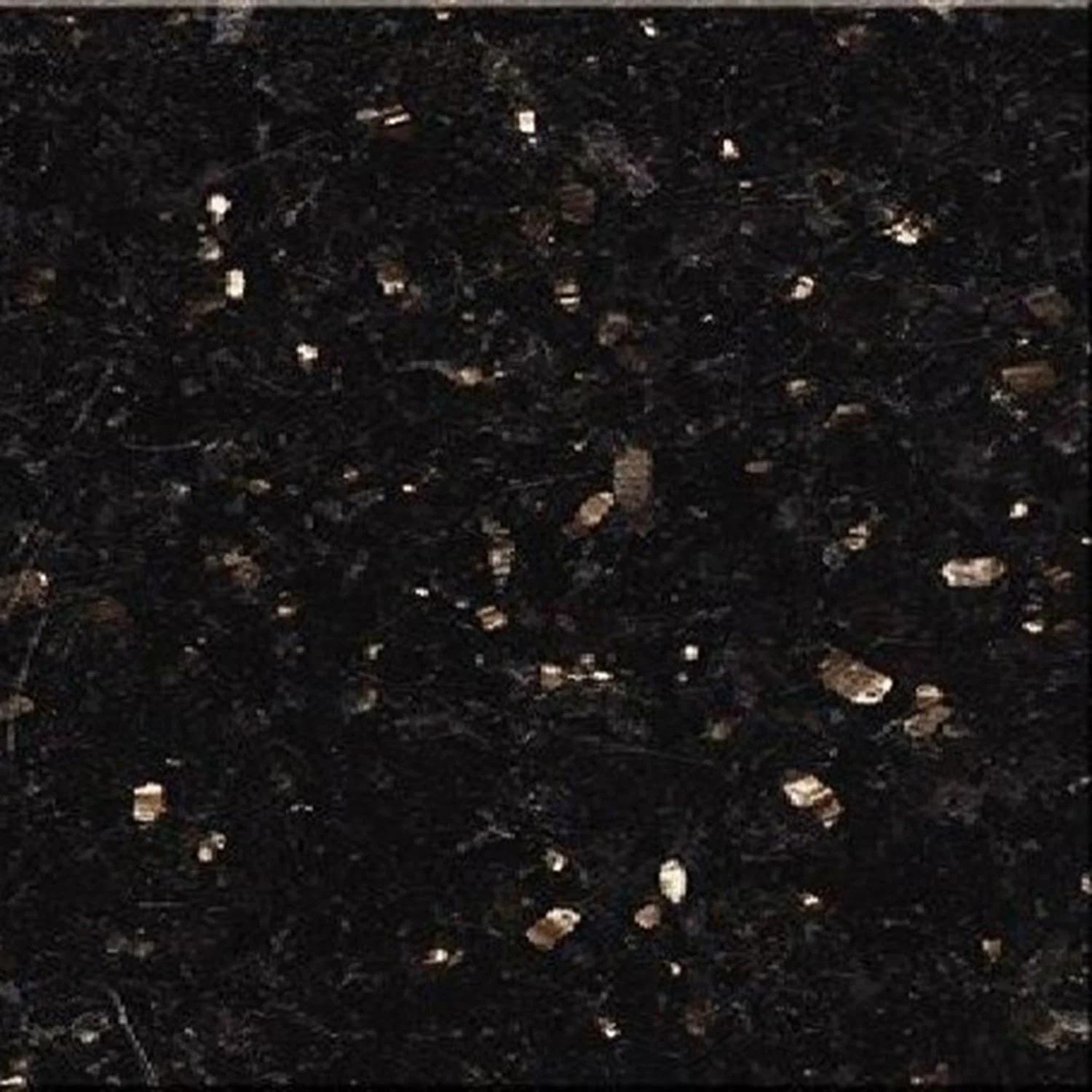 Popular Polished Black Galaxy Granite Slab for Kitchen & Bathroom Countertops Floor Tiles/Steps