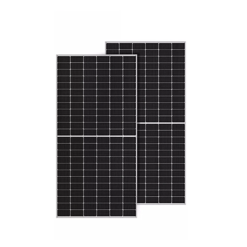 Mono 400W 410W 500W Half Cell Panel Solar Negro Inversor y sistema de energía de batería módulo PV de uso doméstico