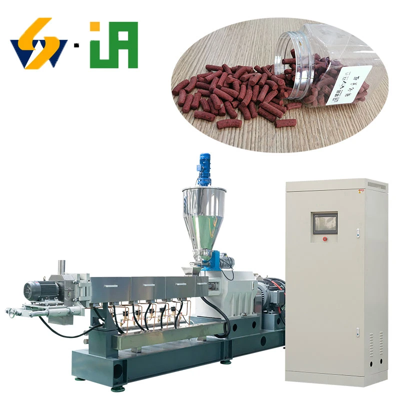Оборудование линии производства корма для собак ПЭТ Оборудование для производства корма для рыб Вытяжка Машина