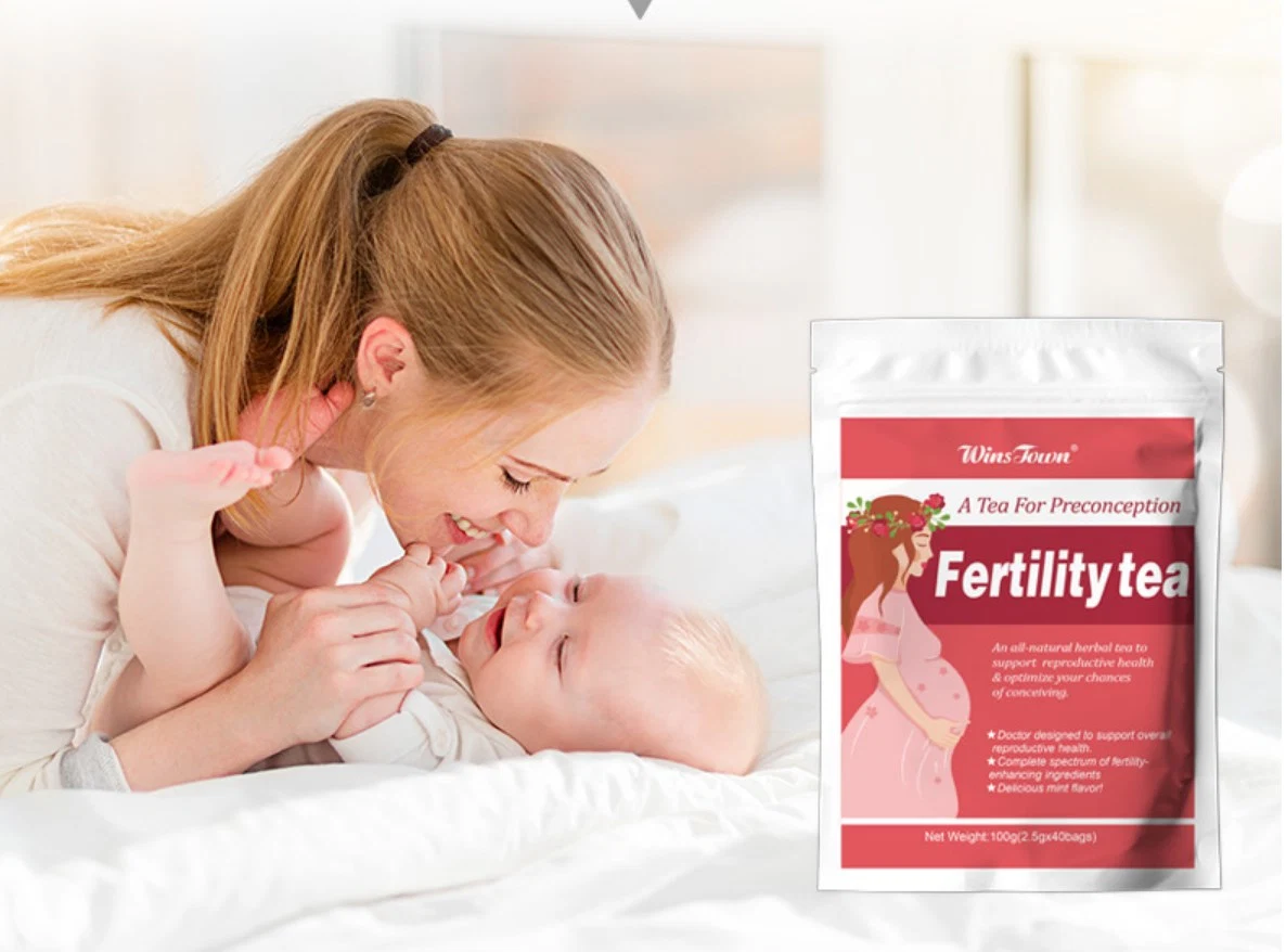 Private Label Free Sample Warm Uterine Cold Dispelling Womb Detox Female Fertility Tea 40sachets