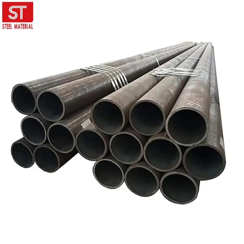 Chinese Ms Round Galvanized Pipes BS1387 Welded Carbon ERW Precision Cold Drawn Seamless Steel Tube/Pipe Carbon or Low-Alloy Steel (Machine and Hydraulic)