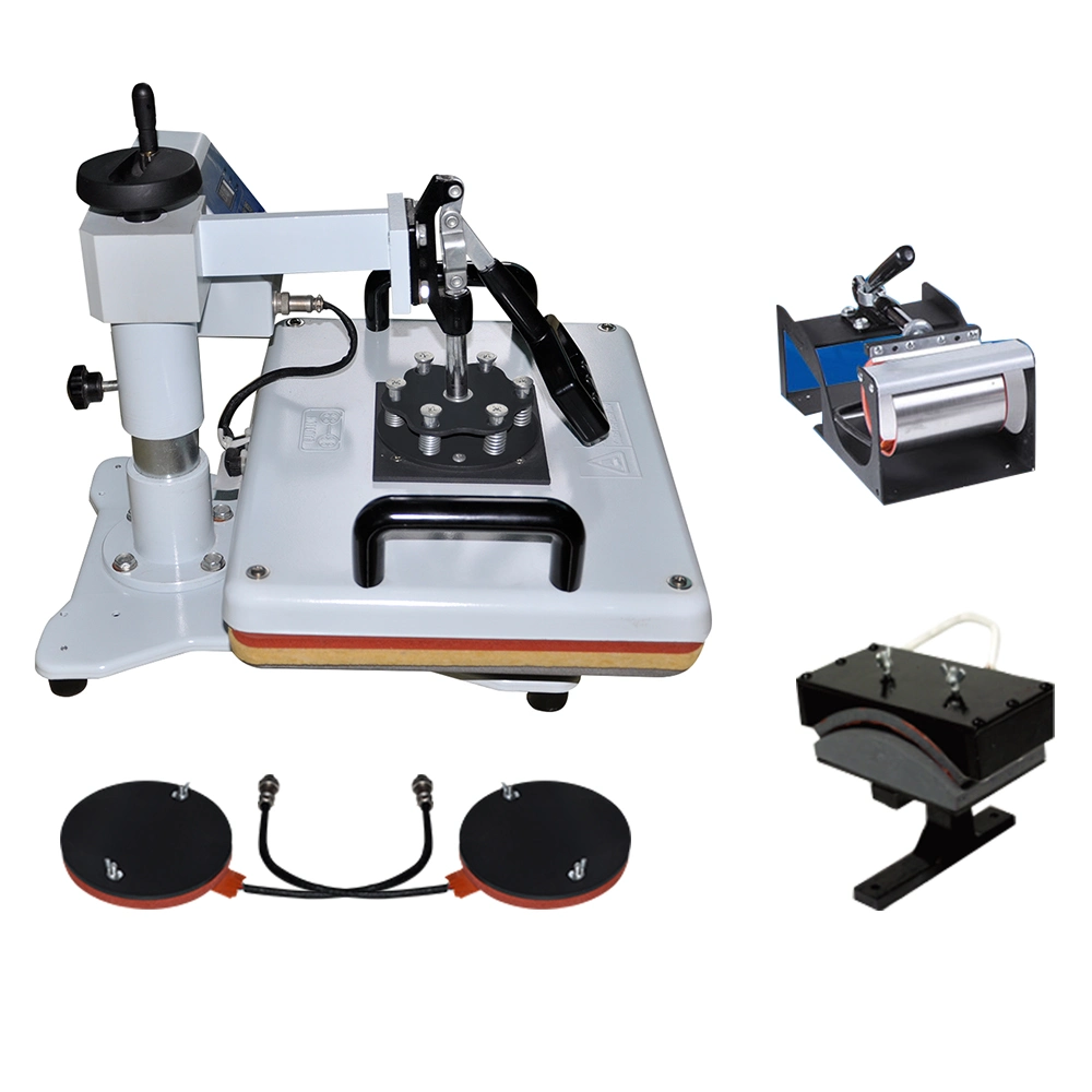 5 in 1 Sublimation Mug T-Shirt Heat Press Transfer Printing Machine for Sales