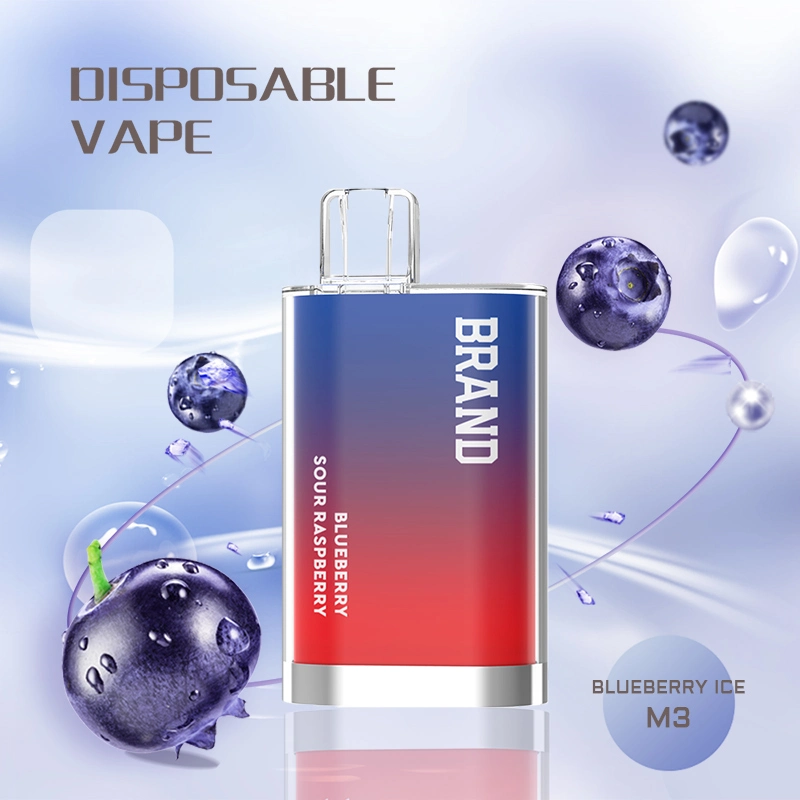 الصين الشركة المصنعة بالجملة بيع الساخنة 600 أطواق من بلورات Vape Vape قابل للاستخدام مرة واحدة 2 مل من السجائر الإلكترونية
