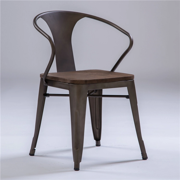 Mesas y sillas de café para restaurantes, conjunto de sillas de bar de metal.