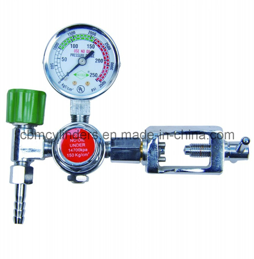 Oxygen Pressure Gauge for Oxygen Gas Regulators