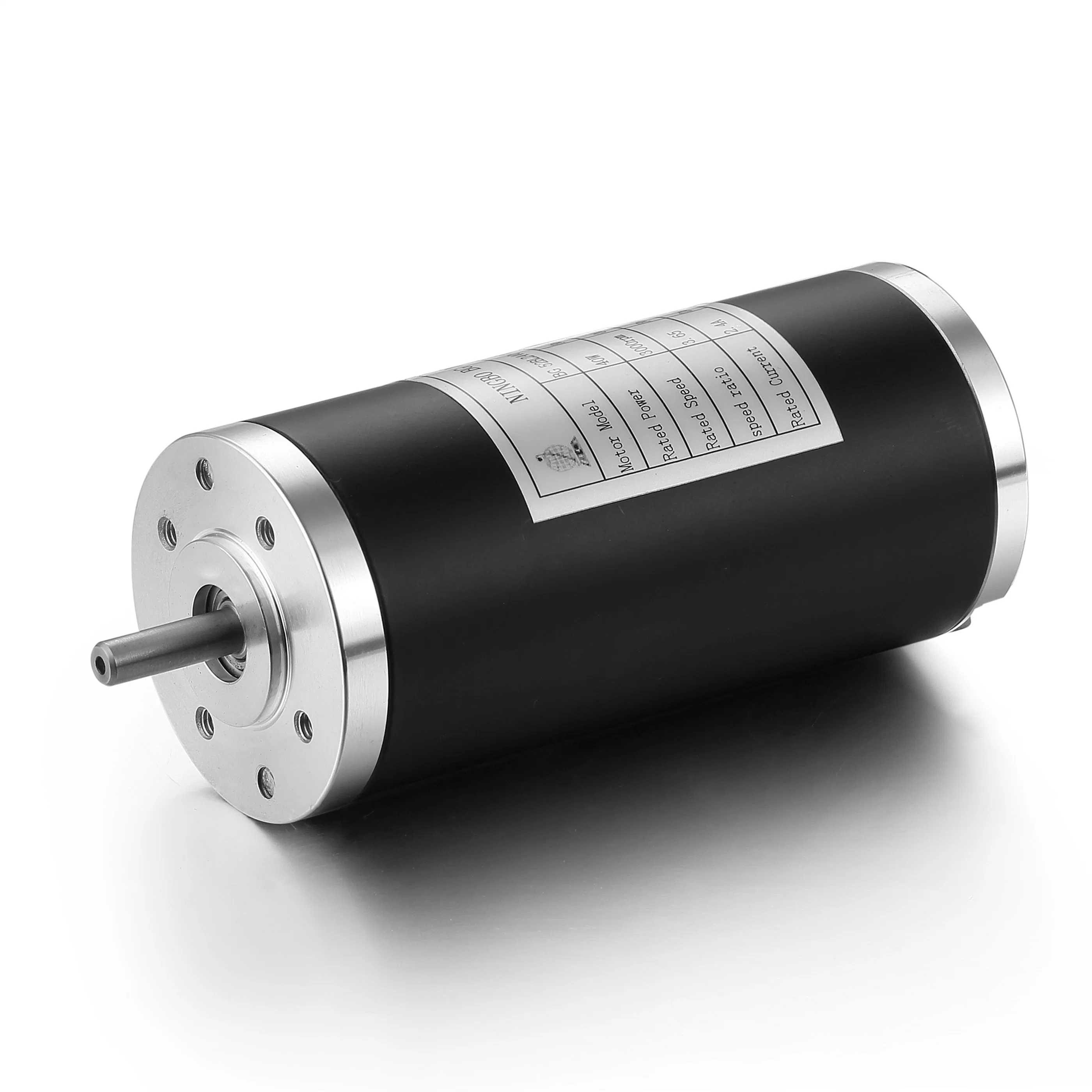 24V 63mm DC-Bürstenmotor mit runder Form