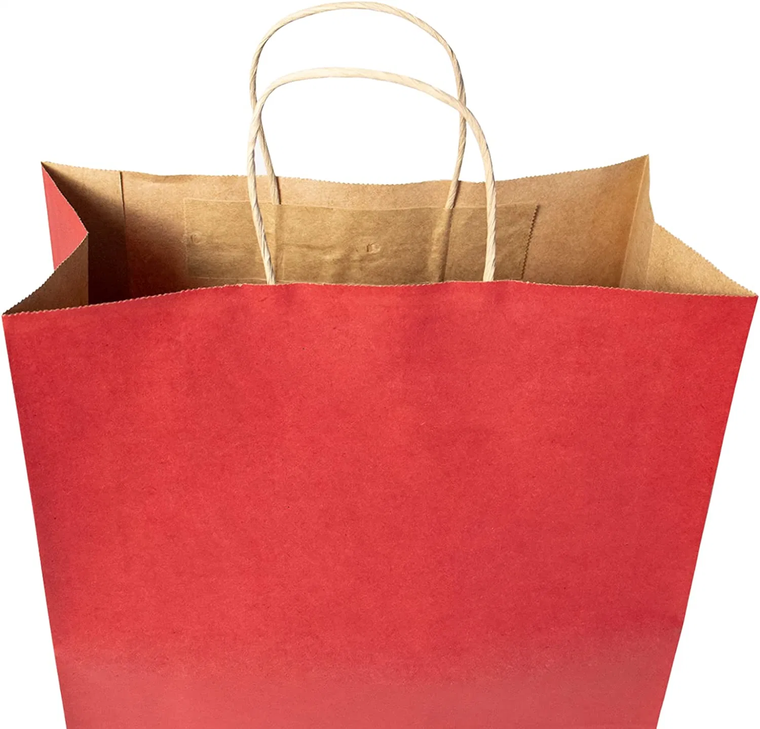 Custom Printed Kraft Paper Bag Recycled Gift Shopping Bag Fashion