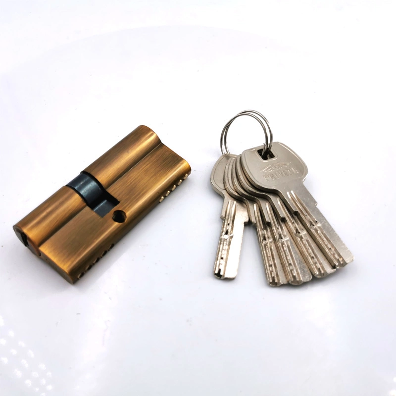 Euro Profile Lock Cylinder for Lock Body with Iron or Brass Key