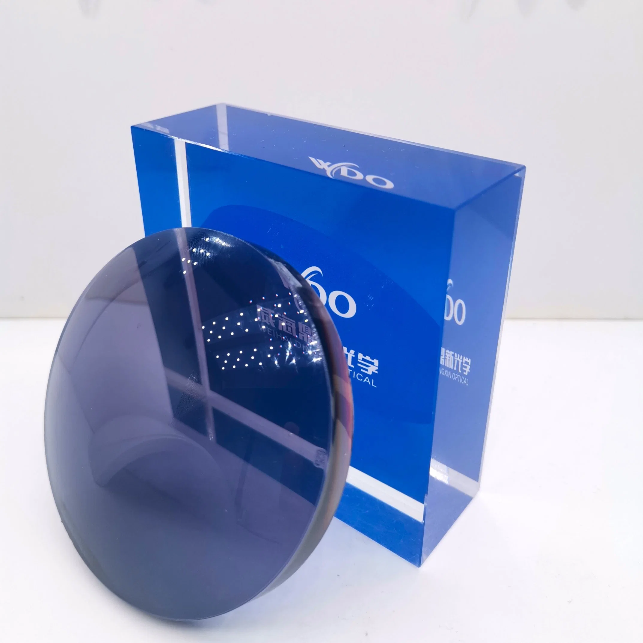 Wdo 1.56 Single Vision Glass Photochromic Anti Blue Ray Glasses Hmc Lensa Photocromic Lenses