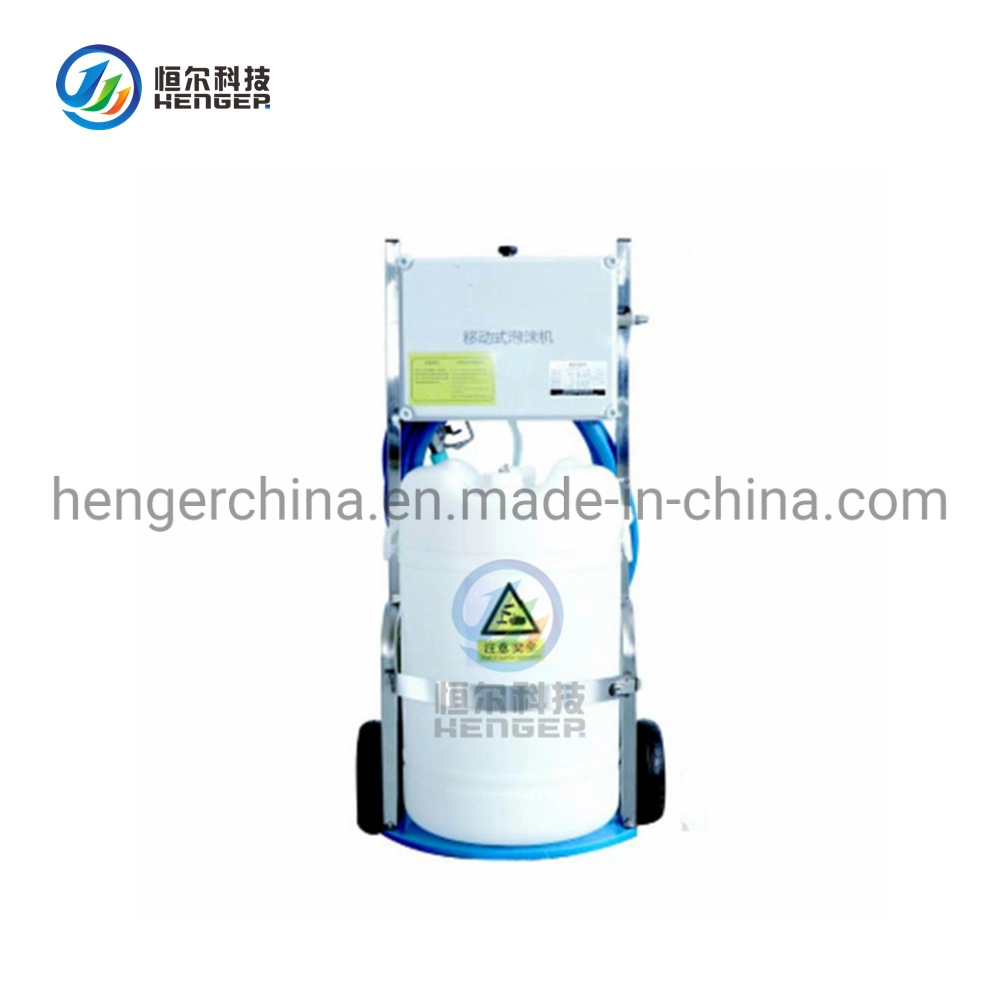 High Pressure Washer Foam Washing Disinfection Cart for Industrial Conveyor Line