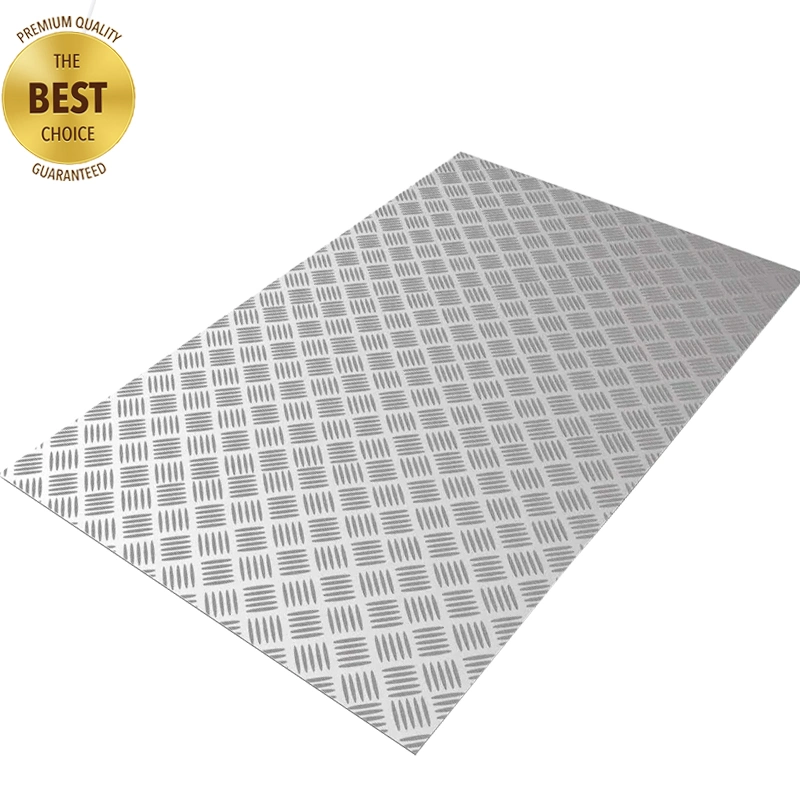 Checkered Plate Anti Slip Metal Sheet Aluminum Products for Building Material