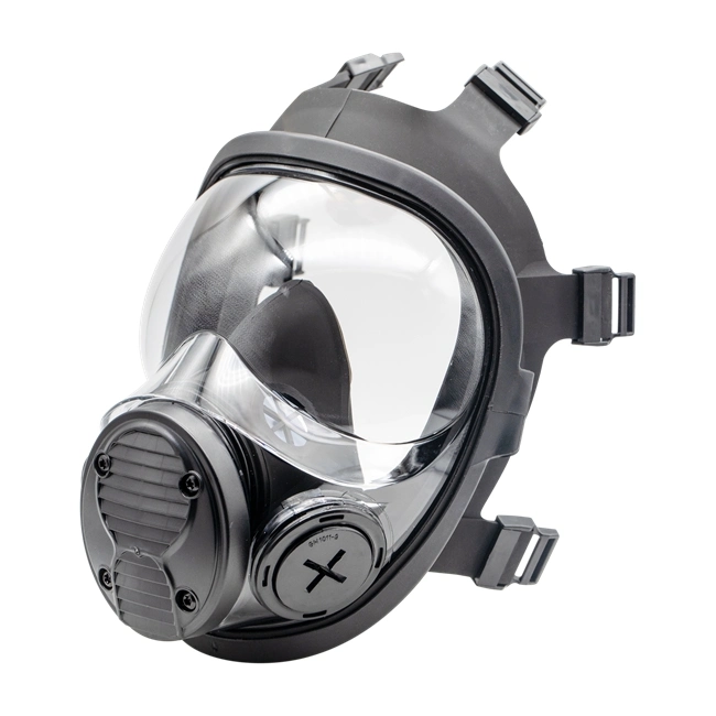 Industrial Respiratory Rubber Silicone Full Face Gas Mask