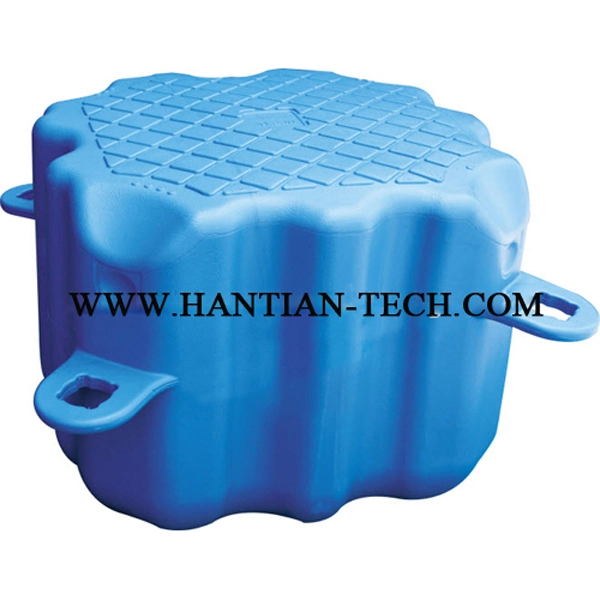 Modular Floating Dock and Fishing Farm HDPE Plastic Pontoon Floats