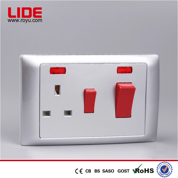 Multi Function Socket with USB Charge, Micro USB Power Socket