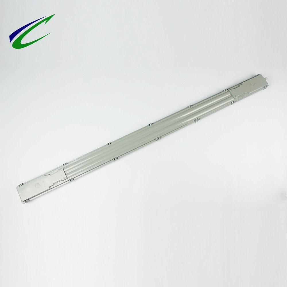 IP65 T8 Fluorescent Light Fixture Cover 2X58W T8/T5 Housing LED Tri Proof Light Outdoor LED Lighting Tunnel Light