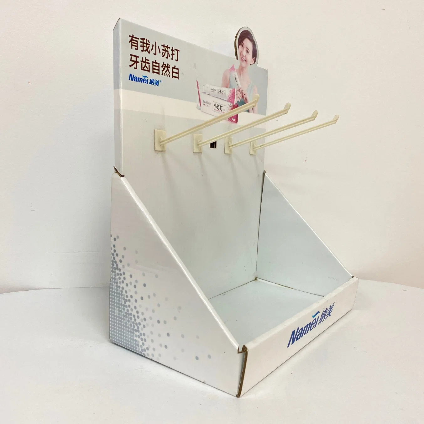 Small Cardboard Table Counter Display Stand, POS Cardboard PDQ Counter Display Boxes