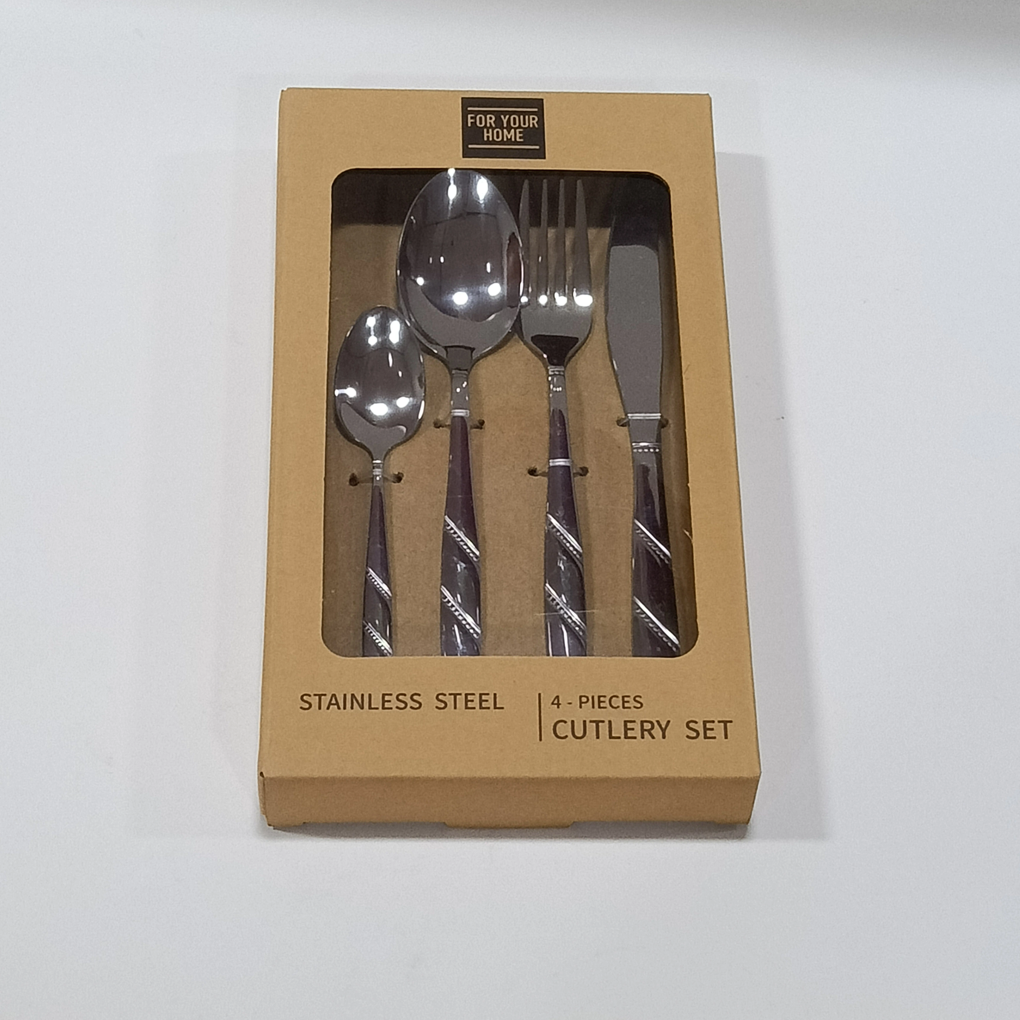 Hot Sale Tableware Stainless Steel Cutlery Set with Gift Box