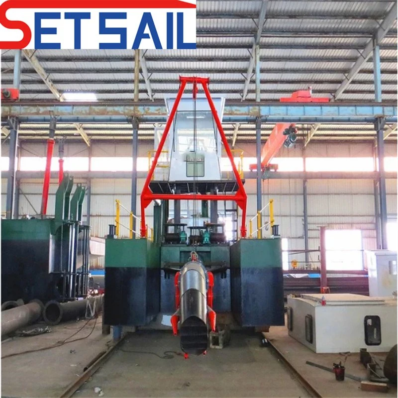 Jet Suction Sand Dredging Machinery Used in River and Port