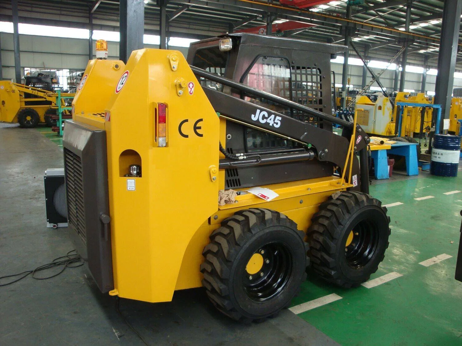 Factory Price Wheel Skid Steer Loader Jc75 3.5ton Skid Steer Loader