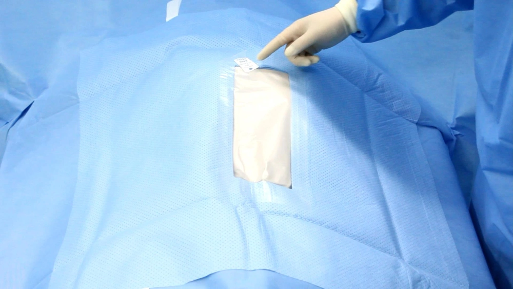 Limpe estéril descartável para Kit de Entrega cirúrgico/Pack