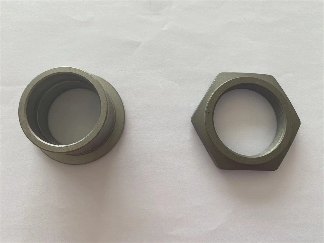 Custom CNC Machining Hexagon Nut Fittings Machining Part