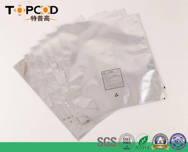 Vacuum Packing ESD Aluminum/PE Laminated Foil Bag for IC Chips