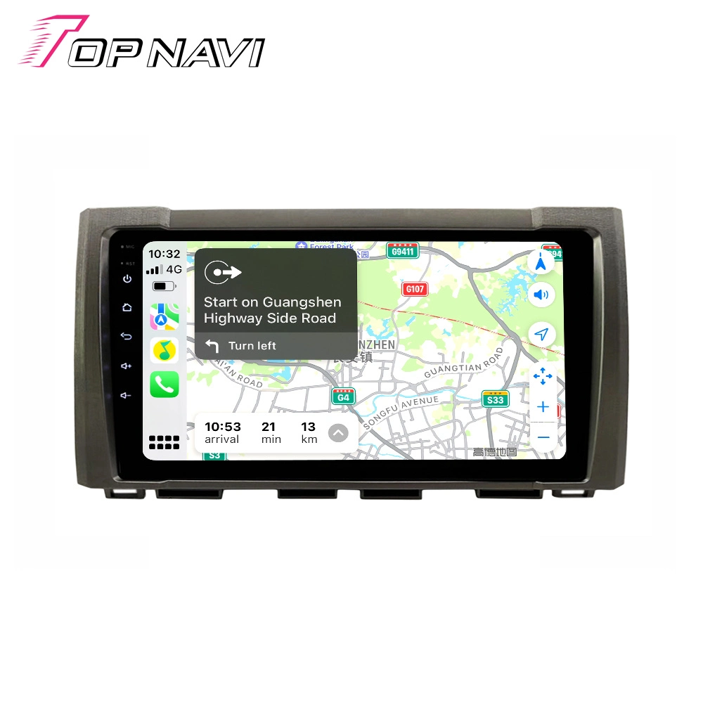 Ecrã táctil de 9 polegadas Android 12 para Toyota Tundra 2014 2015 2016 2017 2018 Rádio automóvel Auto Stereo Multimedia Player Navigation DSP CarPlay