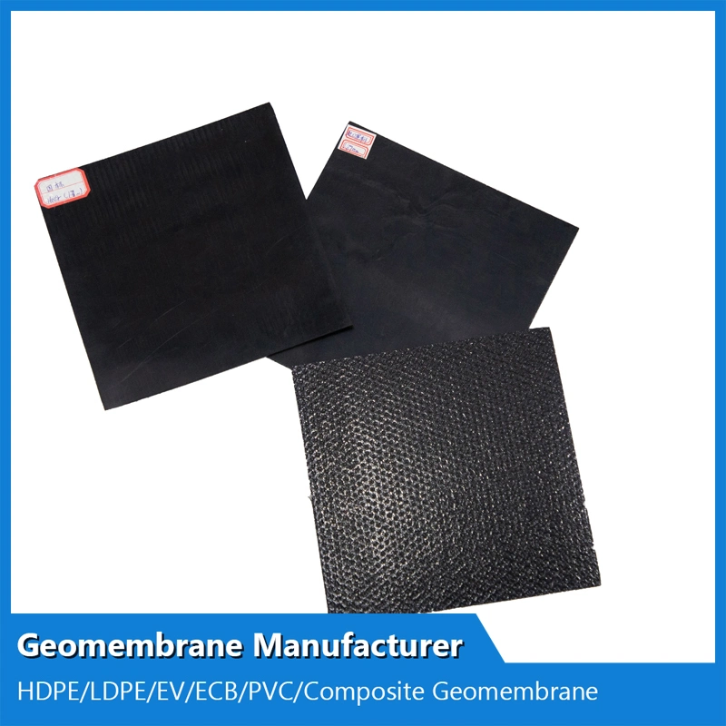 China HDPE Geomembrane Hersteller für Landwirtschaft / Reservoir / Trinkwasser Pool / Lagerung Teich / Abfallrückstände Bestrahlungsfeld/Versickerung des Bewässerungssystems