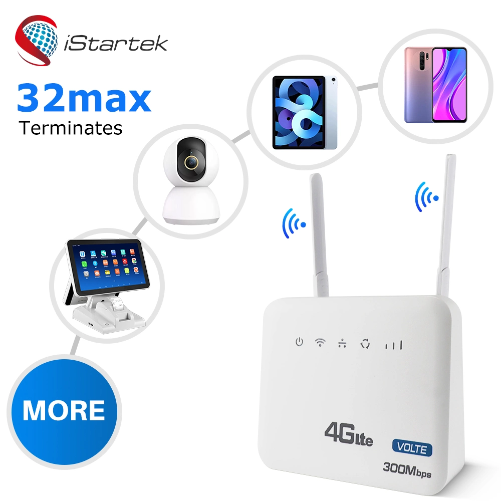 High Power 200m WiFi Range Wired Transmission Rate 150Mbps Wireless 3G 4G Router Portable