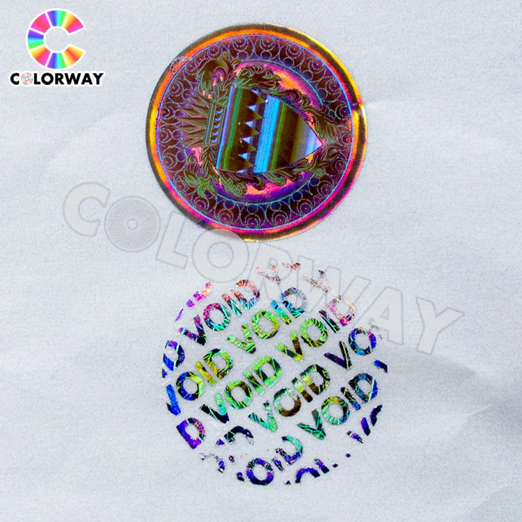 Custom High quality/High cost performance Cheap Security Adhesive Hologram Sticker