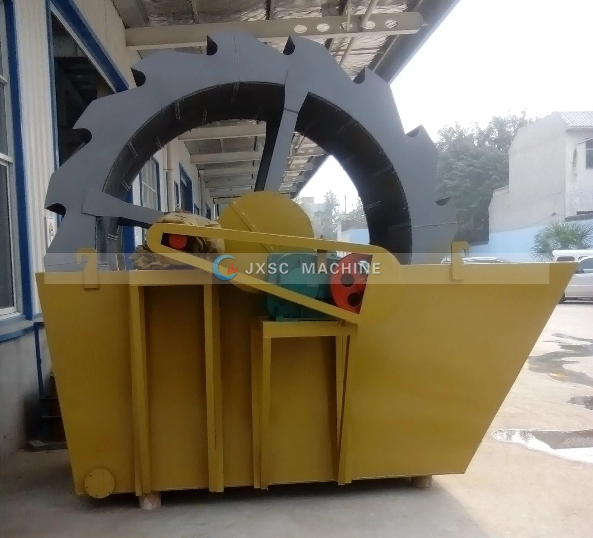 Silica Sand Processing Equipment Wheel Washer Machine for Washing Mud