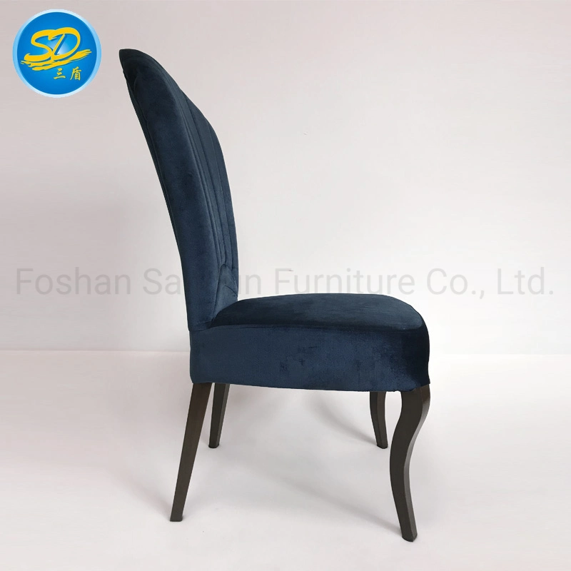 High End Wood Grain Imitation Wood Grain Hotel Home Dining Furniture Chair