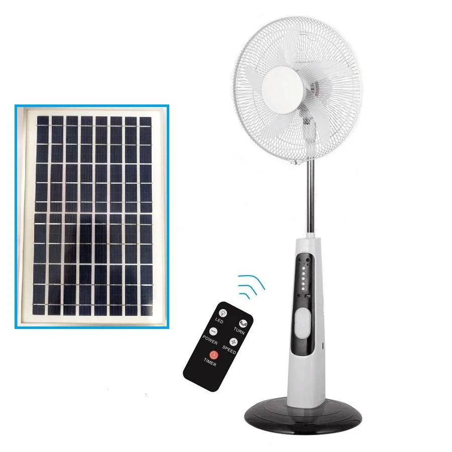 Deluxe simple Pedestal eléctrico de 18 pulgadas de alta velocidad de ventilador de pie