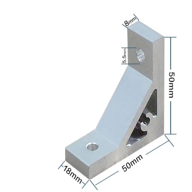 20 30 40 Aluminum Extrusion Profile Angle Bracket 90 Degree Bracket